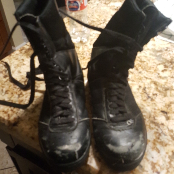 Black Army Boots - Picture 1 of 3